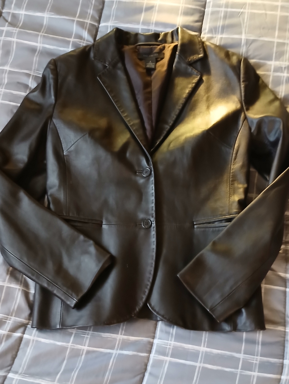 Leather Blazer